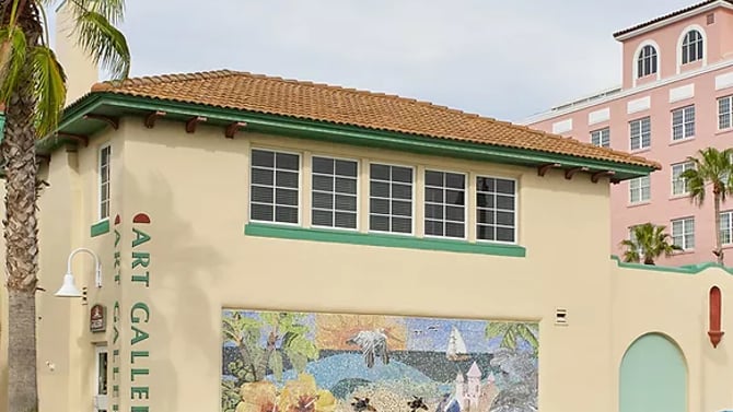 Check out the Suntan Art Center in Pass-A-Grille!
